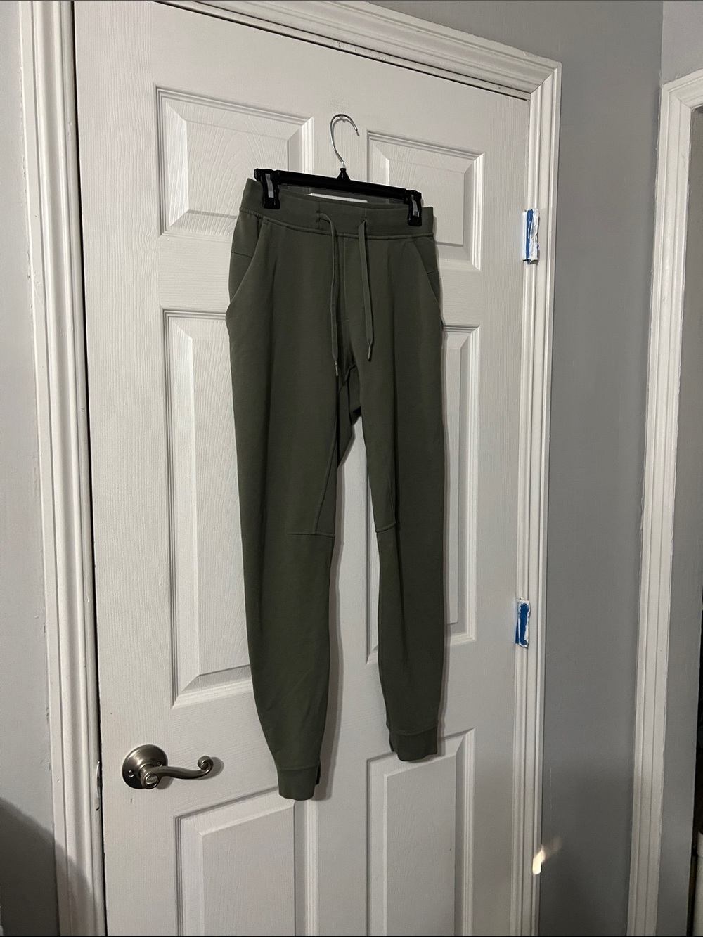 Women’s Lululemon Olive Green Jogger Pants - Drawstring Waist